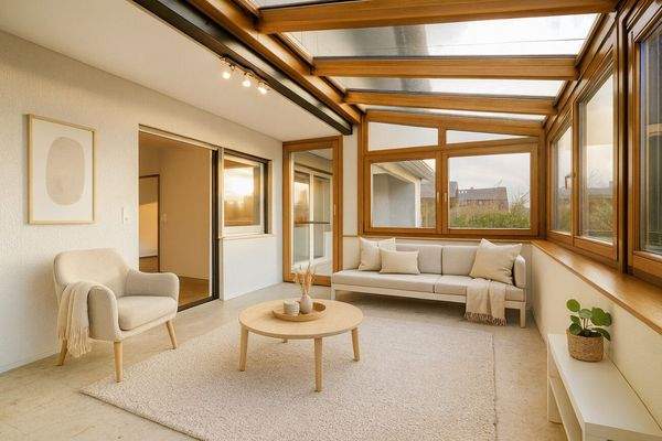 Wintergarten visualisiert