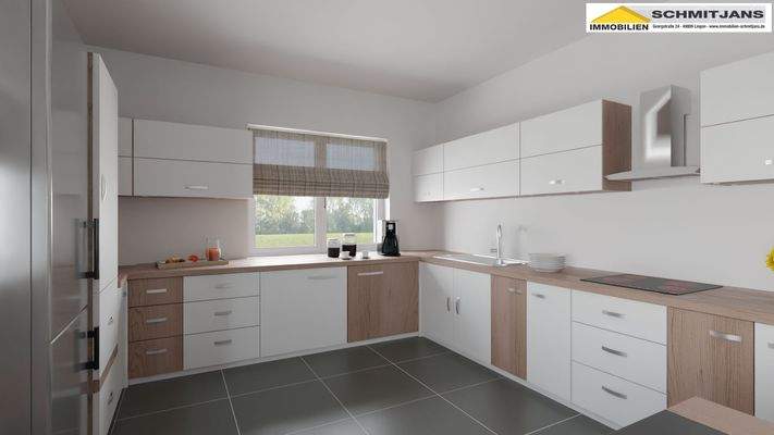 Visualisierungsbild Küche EG