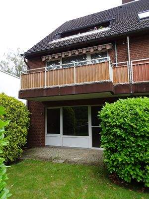 6 m² überdachter Terrassenbereich