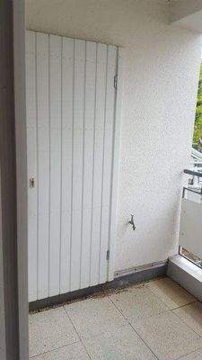 Beispielwohnung - Abstellraum auf Loggia 