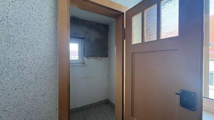 Abstellraum im Treppenhaus