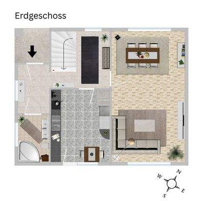 Grundriss Erdgeschoss