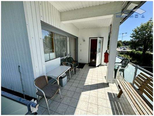 Separater Eingang Außentreppe