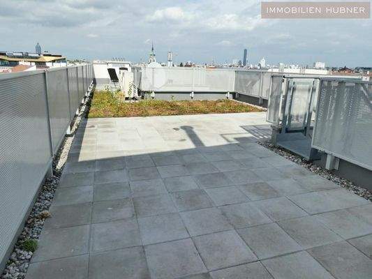 Terrasse Blick in die andere Richtung