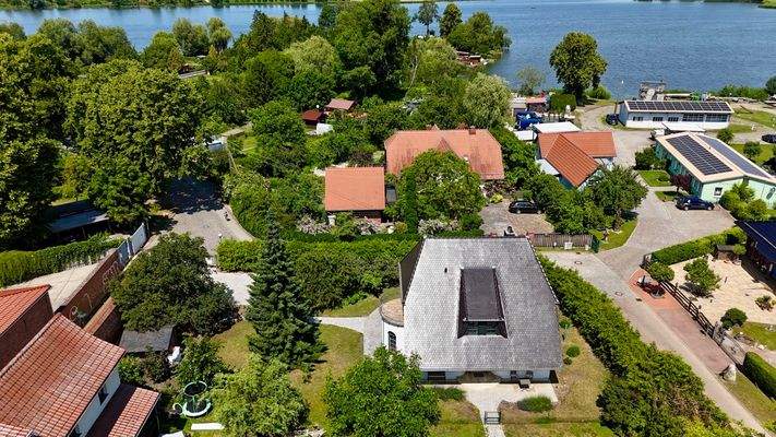 Luftbild Haus und Grundstück Angermünde