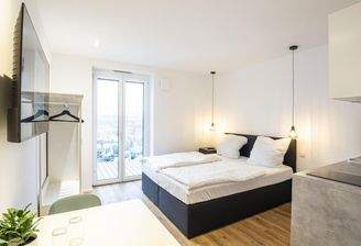 Zimmer mit Doppelbett