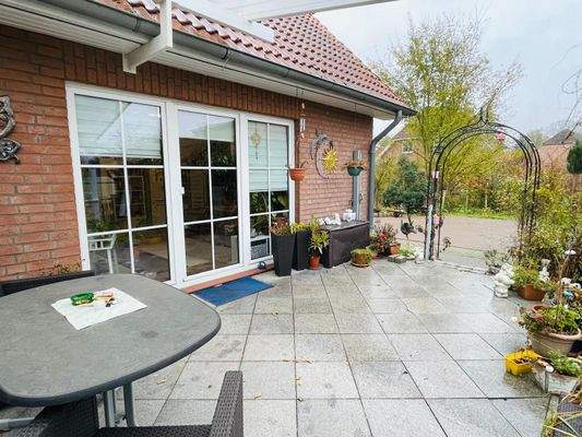 überdachte Terrasse