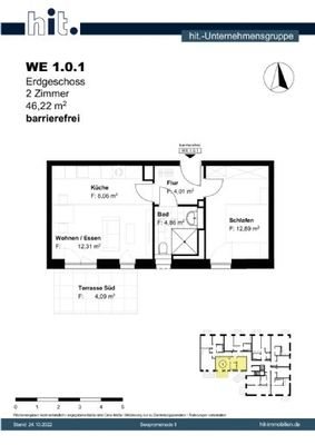 01-SN-SEEP II Grundrissmappe Haus 1 WE 1.0.1-001