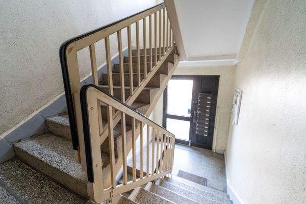 Treppenhaus Hauseingang