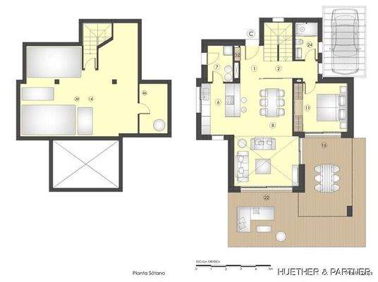 Grundriß EG + Keller