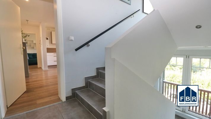 Topgepflegtes Treppenhaus