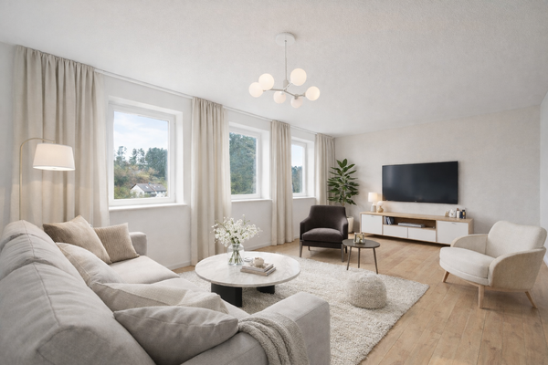 1. OG | Wohnzimmer (2), virt. Darstellung