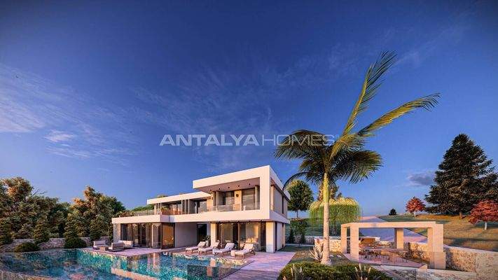 Sea-View House with Private Pool for Sale in Kalkan Kaş