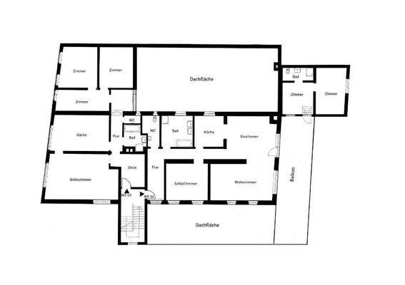 Grundriss Obergeschoss