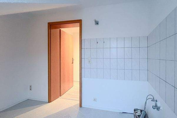 Blick von Küche zum Flur