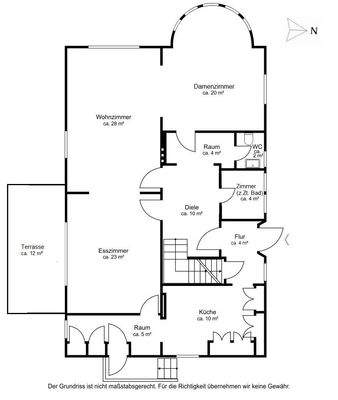 Stadtvilla Erdgeschoss