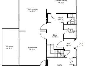 Stadtvilla Erdgeschoss