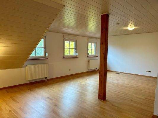 offener Wohn- und Essbereich DG