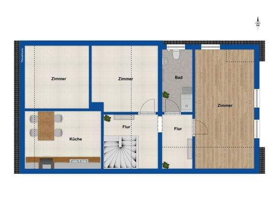 Grundriss Obergeschoss