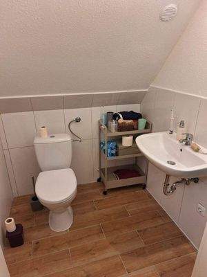 Nebengebäude WC im Obergeschoss