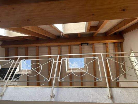 Dachgeschoss mit Geländer