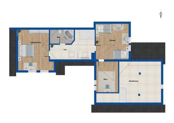 Grundriss Dachgeschoss