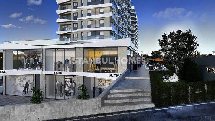 Stylish Flats in a Complex with Pool in Bağcılar Istanbul