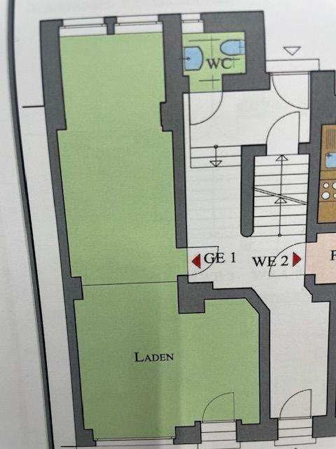 Glauchau Ladenlokale, Ladenflächen 