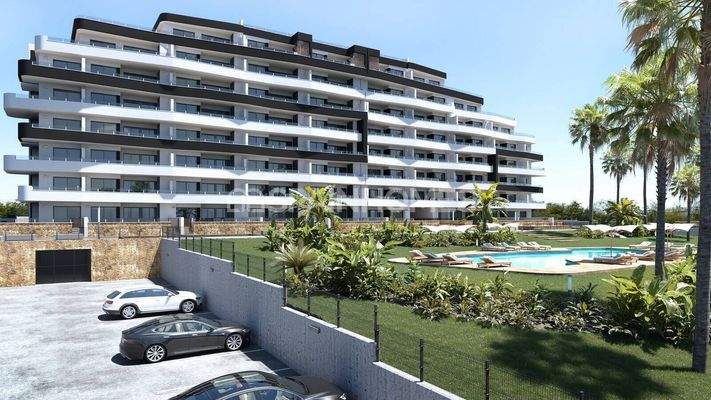 Elegant Design Apartments with Pool in San Miguel de Salinas