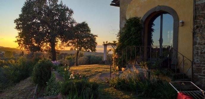 Abendstimmung in der Toscana