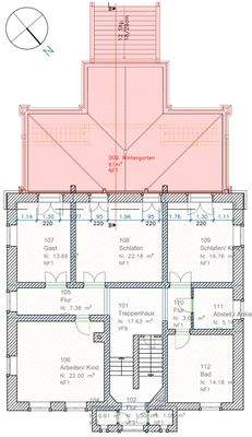 Grundriss - Obergeschoss