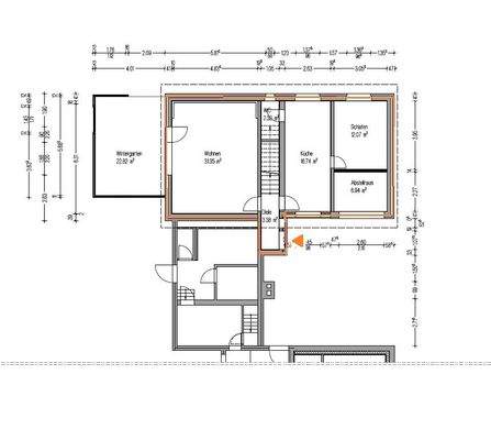 Hinterhaus Erdgeschoss