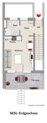 Grundriss EG vis. 3836