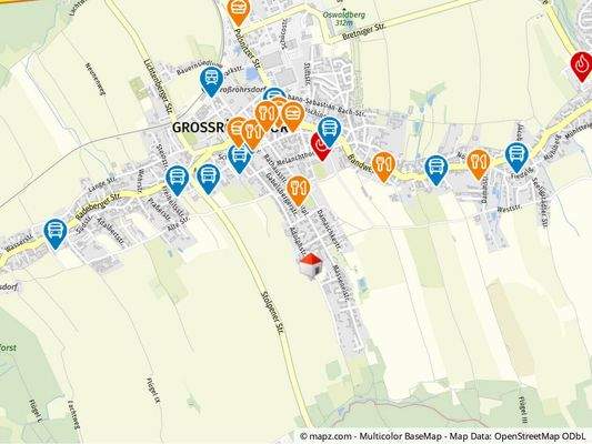 Geolyzer Kartenausschnitt