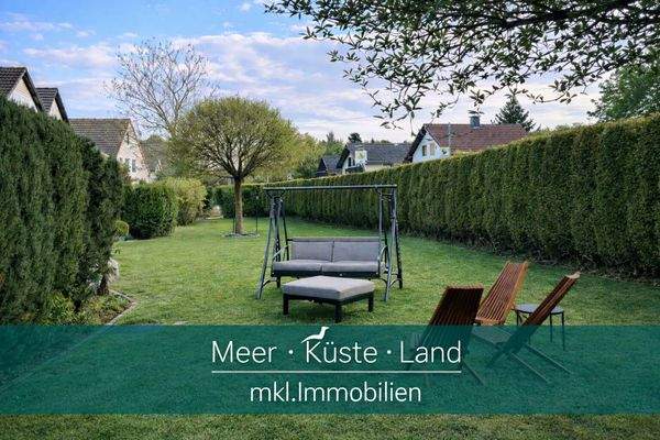 Perspektive vom Garten