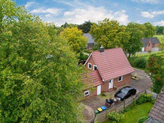 Blick auf die Immobilie