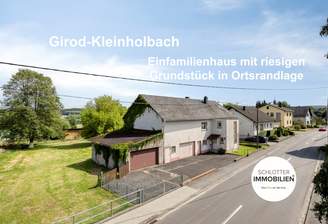 EFH mit riesigem Grundstück in Ortsrandlage