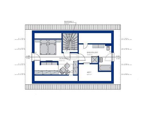 Dachgeschoss veränderbar