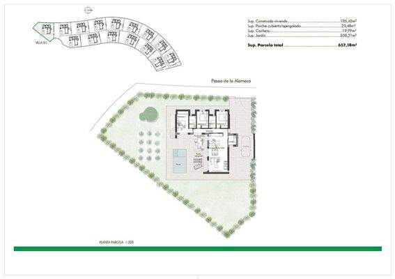 Villas with Private Pool in Hacienda del Alamo Golf & Resort in Murcia