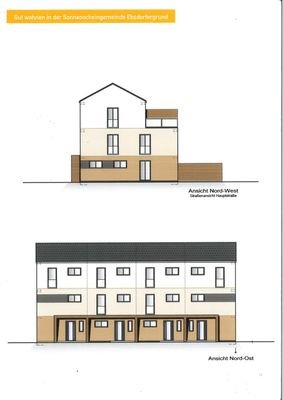 Ansicht Nord-Ost + Nord-West