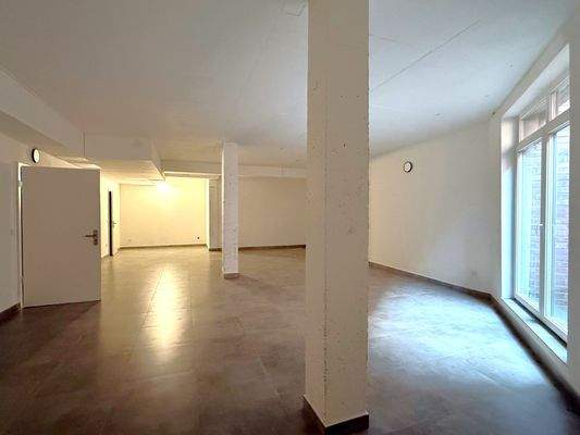 Weiterer Blick in das Untergeschoss