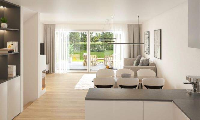 Visualisierung Wohnbereich