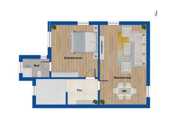 Grundriss 2. Obergeschoss