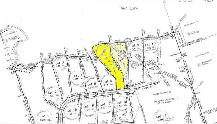 Cape Breton - Third Lake - Wunderschönes See-Uferg