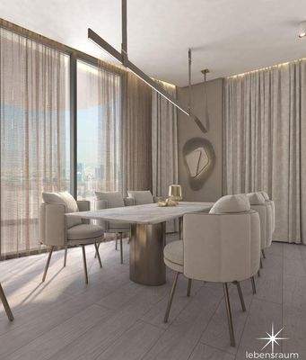 Wohnbeispiel - Esszimmer - Dubai - 2 Zimmer Wohnung