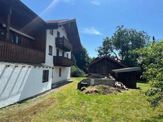 Hausansicht - Garten