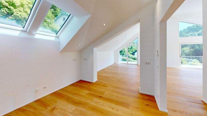 Offene, helle Küche