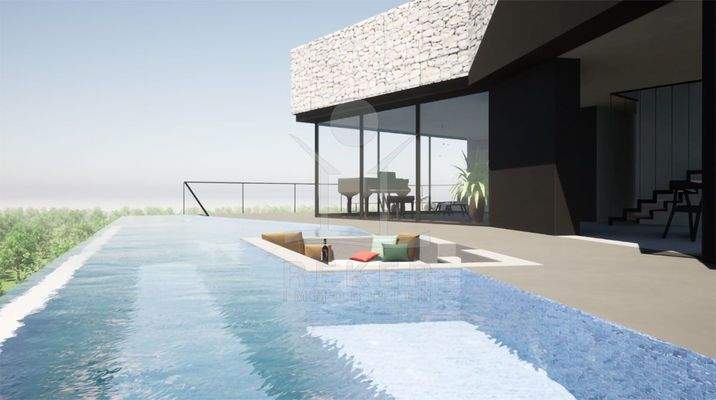 Baugrundstück mit 964 m² und genehmigter Villa