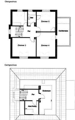 Grundriss des Hauses