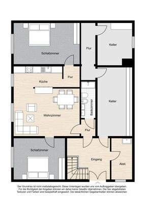 Grundriss EG Wohnhaus